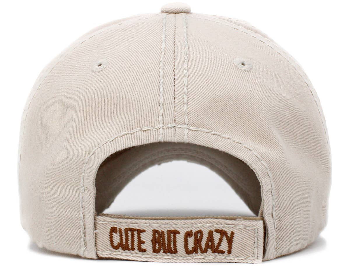 Cute But Crazy Vintage Ballcap