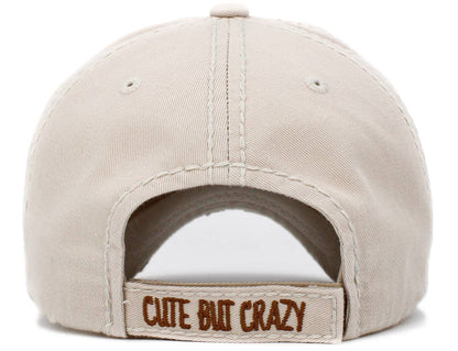 Cute But Crazy Vintage Ballcap