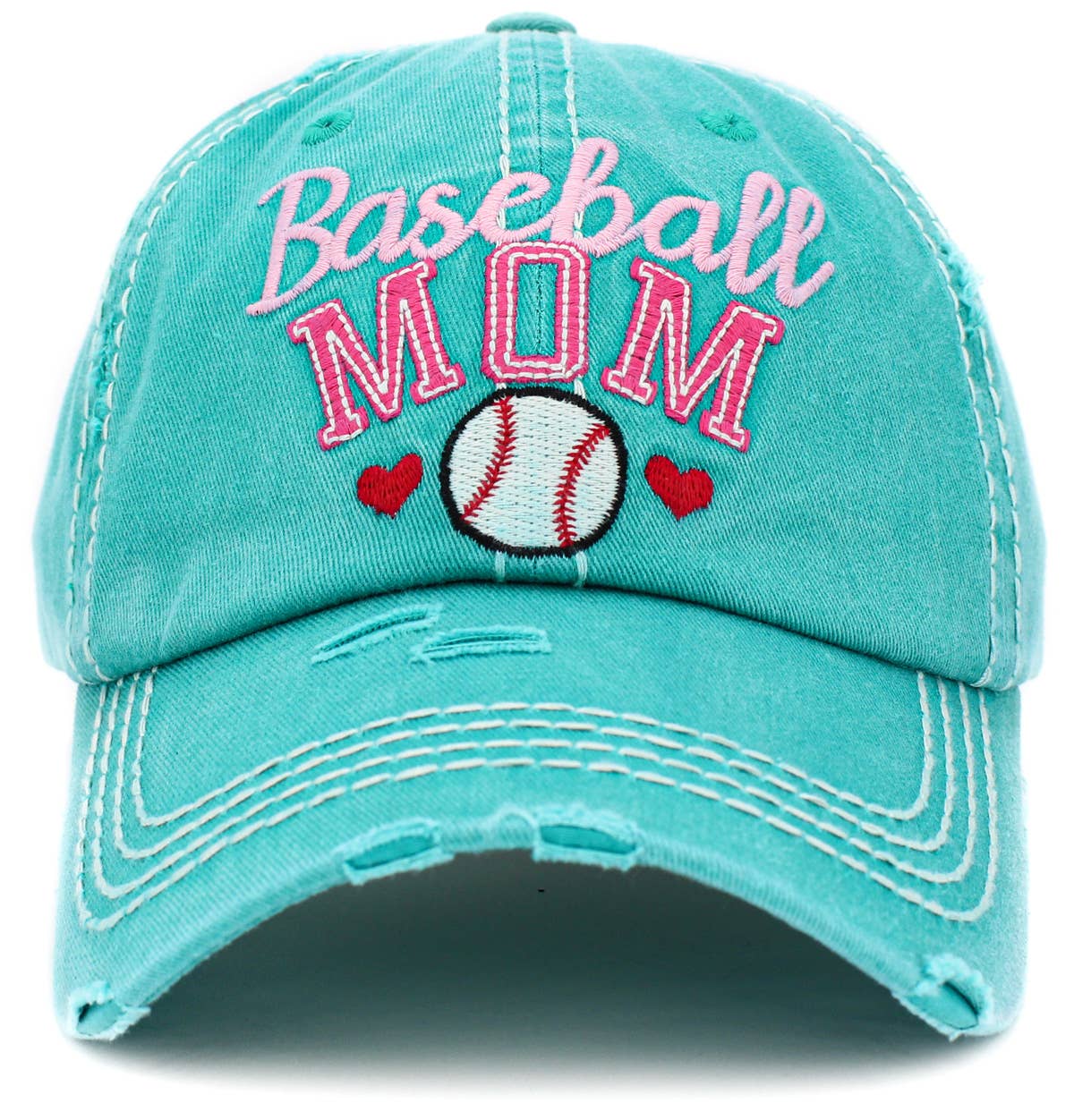 Baseball Mom Washed Vintage Ballcap