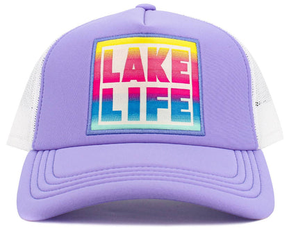 Lake Life Meshback Ballcap: LPUR