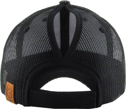 Glitter Meshback Baseball Cap