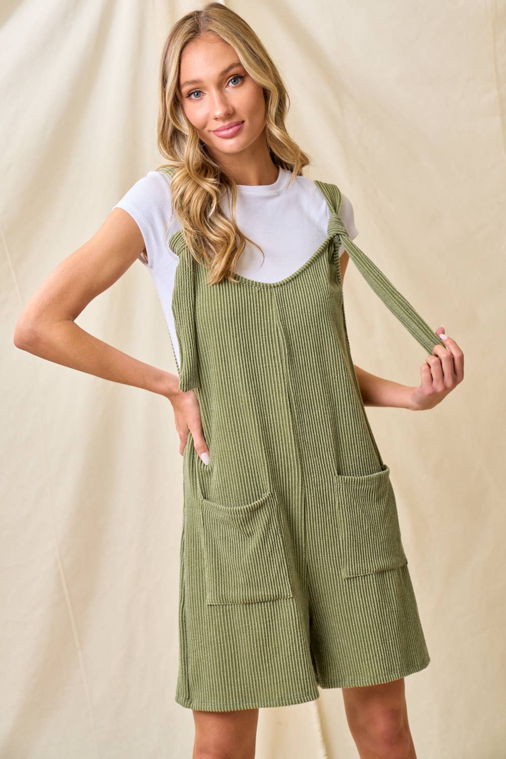 LMR5563-Time to Rock that ribbed romper