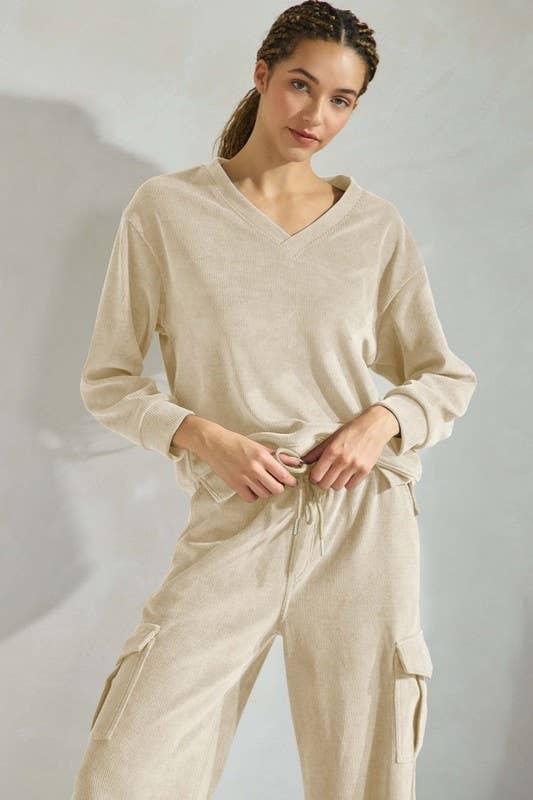 Women's Corduroy Cargo Pant