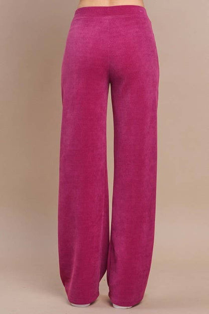 Yelete Relaxed Fit Corduroy Lounge Pants 827CD001