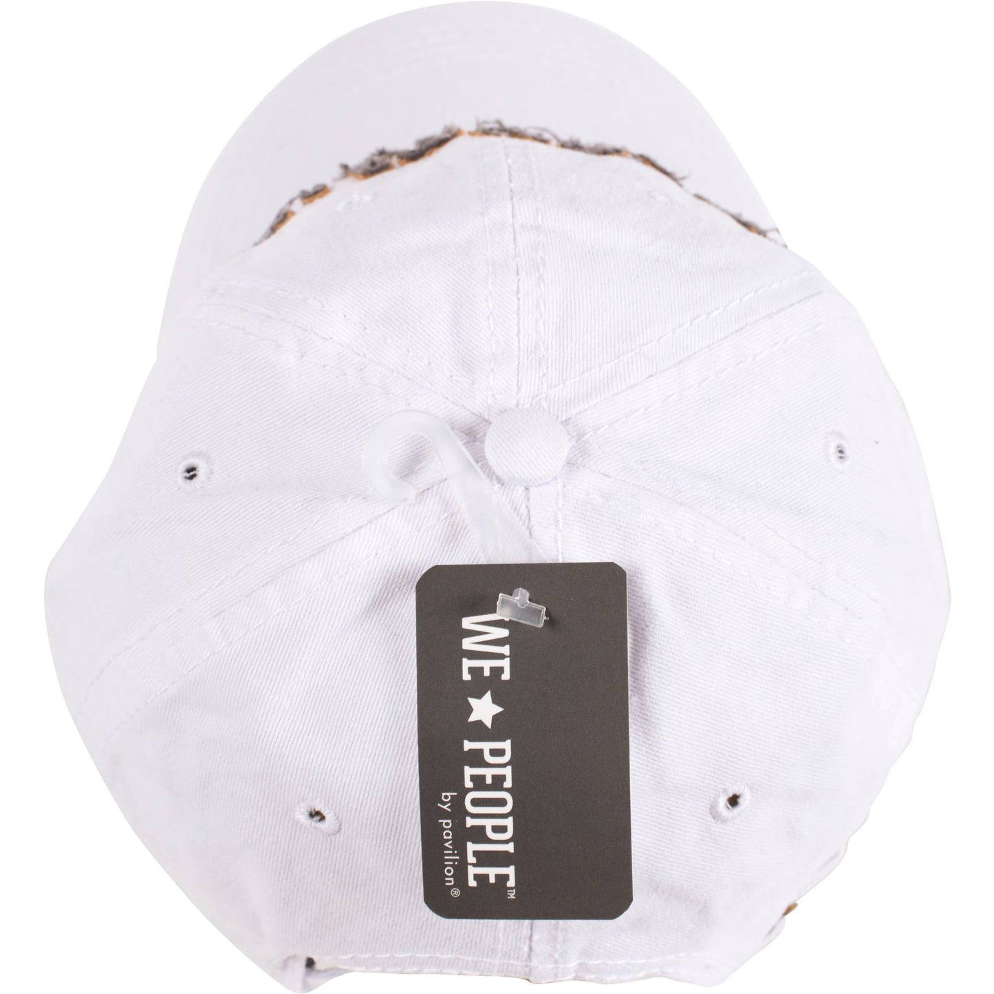 Lake People - White Adjustable Hat