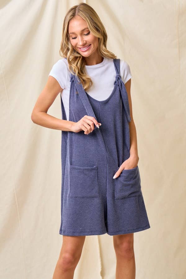 LMR5563-Time to Rock that ribbed romper