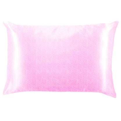 Lemon Lavender Printed Silky Satin Pillowcase Open Stock
