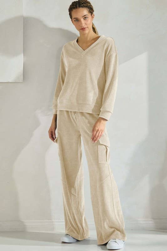 Women's Corduroy Cargo Pant