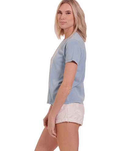 Ladies Jersey Crew Neck Cu-Tee