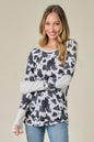 LMT3553-Lulas animal print sweatshirt