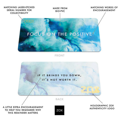 Focus on the Positive Interactive Affirmation Bracelet