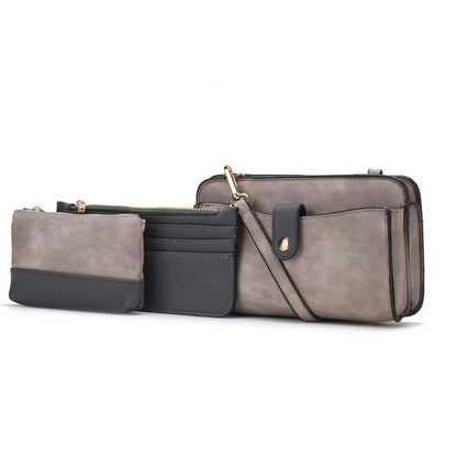 Muriel Women Crossbody Bag with Card holder and Small Pouch