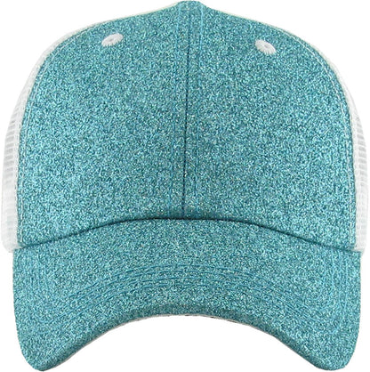 Glitter Meshback Baseball Cap