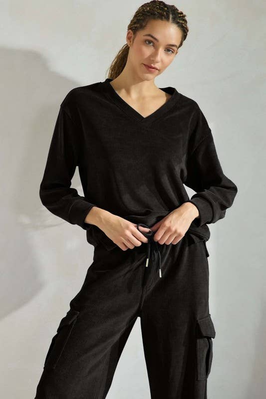 Women's Corduroy Cargo Pant