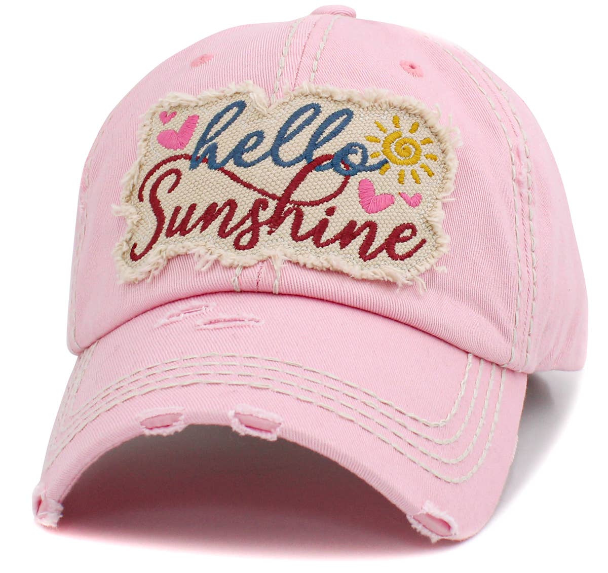 Hello Sunshine Washed Vintage Ballcap