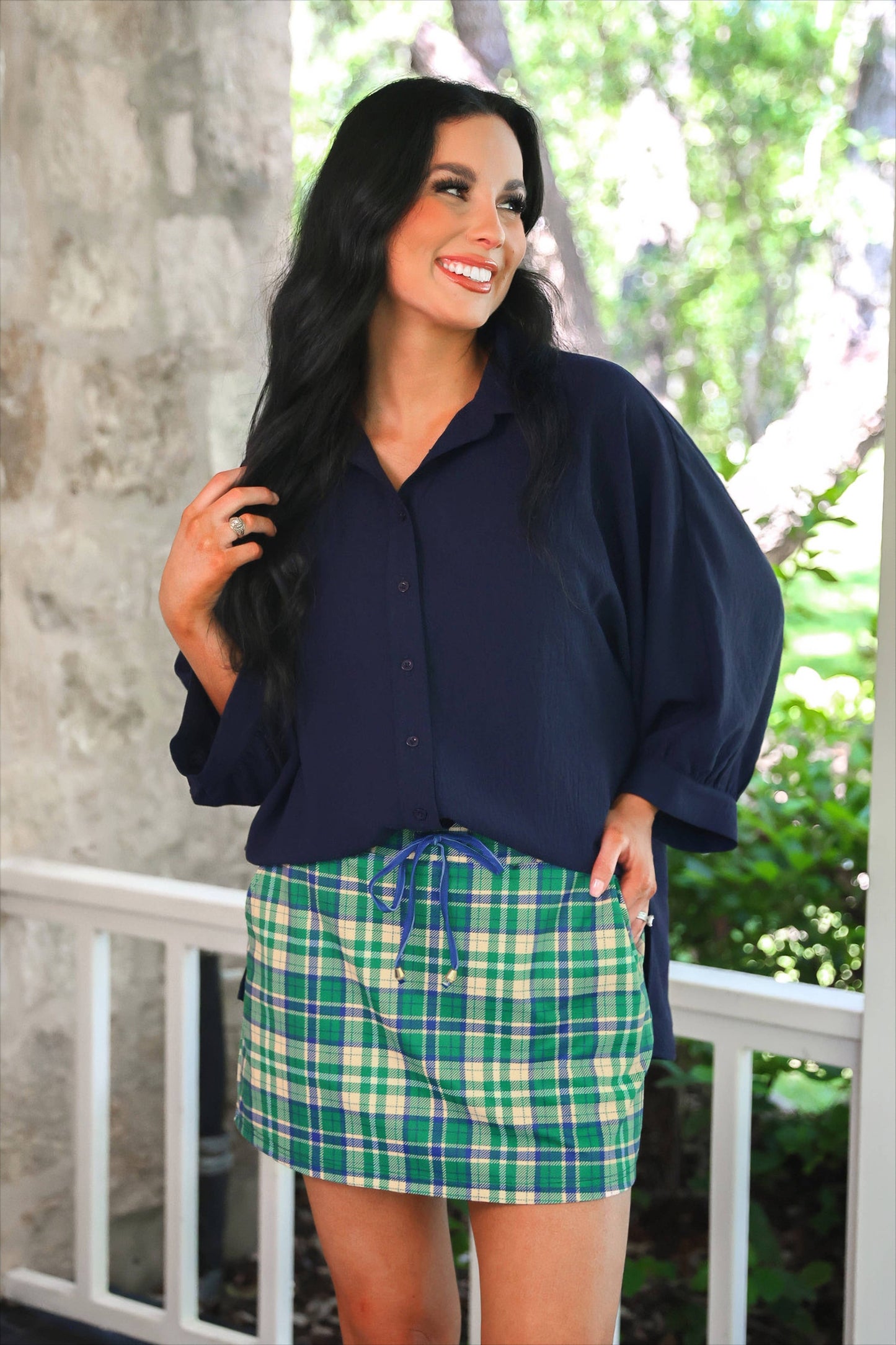 Jess Lea Parker Plaid Skort
