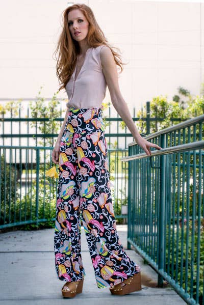 Floral Printed Palazzo Pants