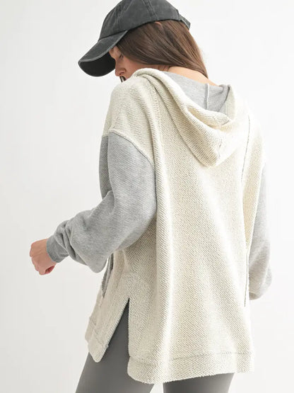 Driftwood Pullover Hoodie – Mono B (KT5406)
