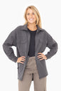 Oversized Cotton Blend Shacket – Mono B