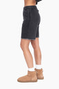 Boxy Brushed Fleece Lounge Shorts