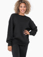 Oversized Fleece Sweatshirt – Mono B (KT12045)