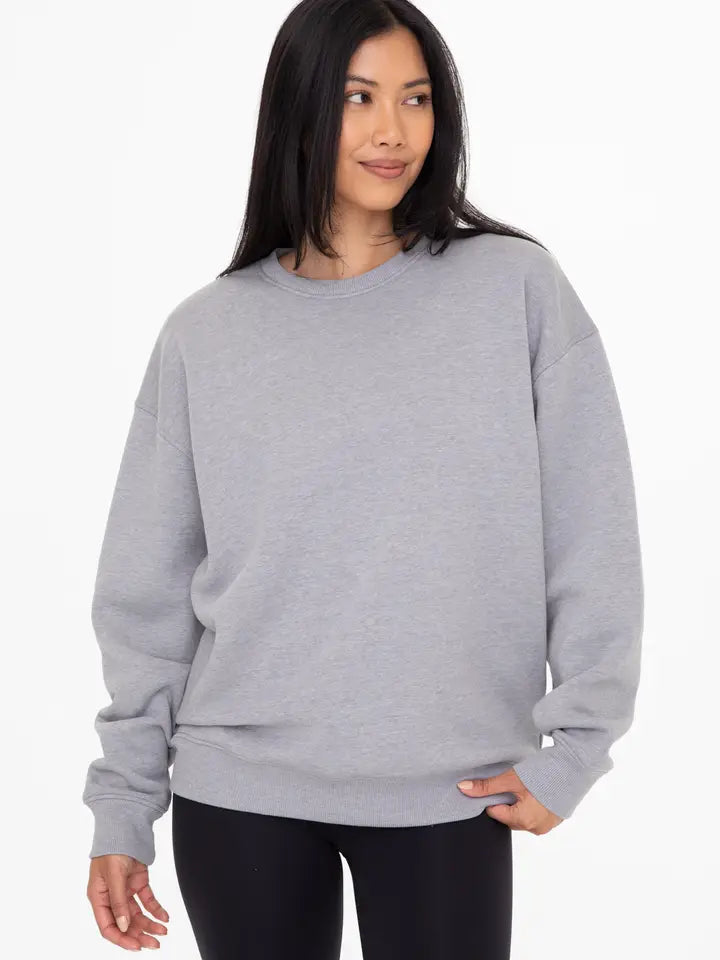 Oversized Fleece Sweatshirt – Mono B (KT12045)