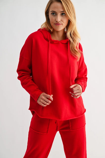 Malibu Everyday Loose-Fit Hoodie Sweater – Mono B (KT5281)