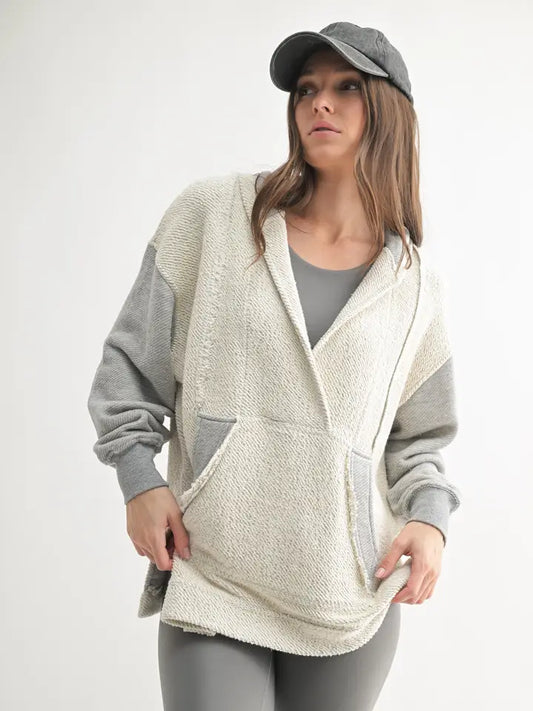 Driftwood Pullover Hoodie – Mono B (KT5406)