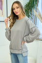 Double Side French Terry Sweatshirt Lovely Melody