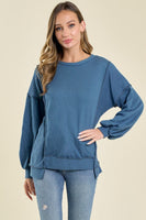 Double Side French Terry Sweatshirt Lovely Melody
