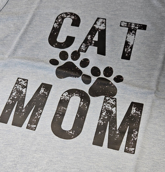 Cat Mom T Shirt