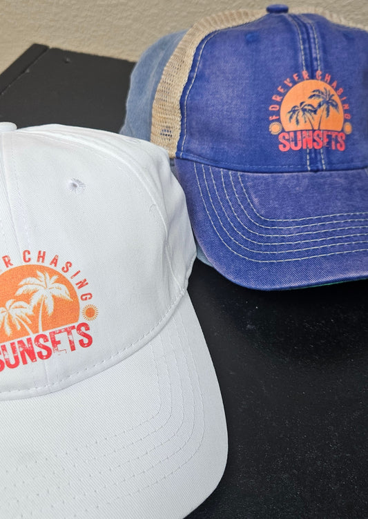 Forever Chasing Sunsets Hat