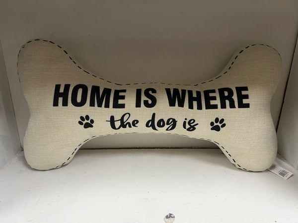 23 in pillow-home is where the dog is