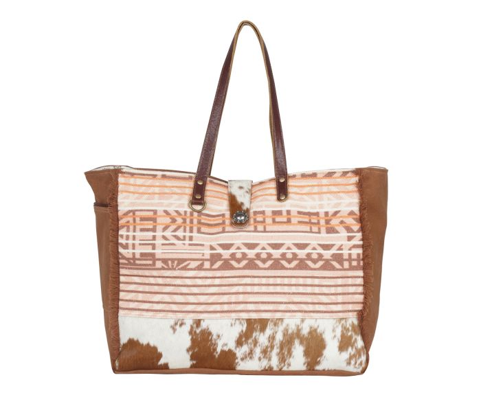 Coral Blossoms Weekender Bag Myra