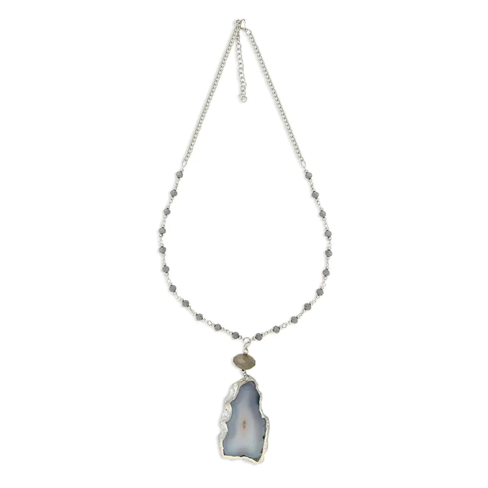 Gladness Stone Pendant Necklace Myra