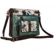 Zapata Embossed Leather Hairon Bag Myra