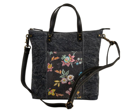 Cavender Floral Canvas Tote Bag Myra