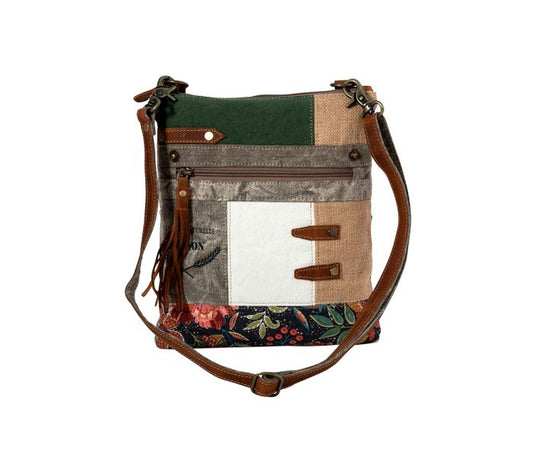 Boulangerie Floral Trim Crossbody Bag Myra