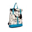 Le Medallion Rider Backpack in Blue purse Myra