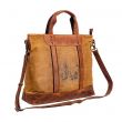 Out on the Range Satchel Laptop Bag purse Myra