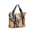 Jaguar Trail Hairon & Leather Bag purse Myra