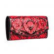 Tambrina Hand-tooled Wallet in Red Myra