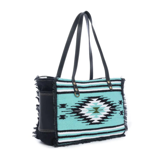 Algodones Small Bag in Turquoise Myra