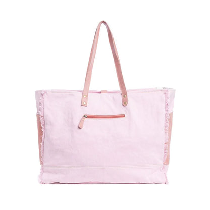 Angel Fire Weekender Bag in Meadow Pink Myra