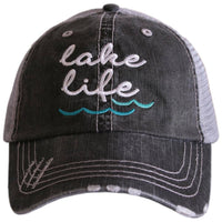Lake Life Waves Wholesale Women's Trucker Hats