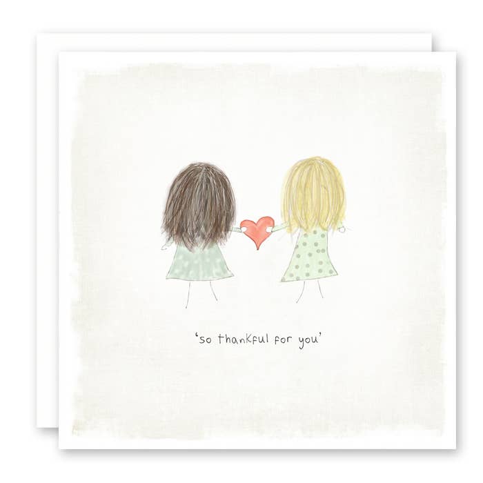 So Thankful For You Card - Friendship Card