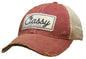 Classy But I Cuss A Little Distressed Trucker Cap