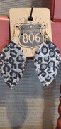 Leopard Bling Earrings