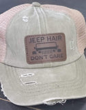 Leatherette Patch Hat