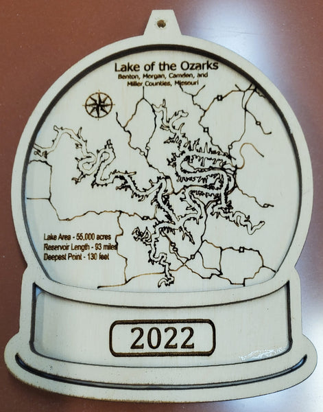 2022 Lake of the Ozarks LOTO Ornament